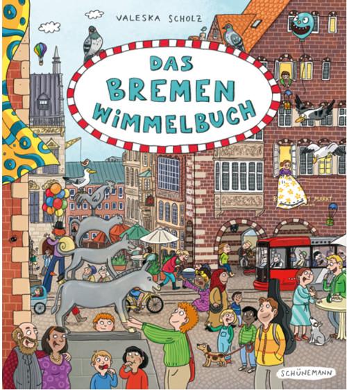 Vorderes Coverbild Das Bremen-Wimmelbuch