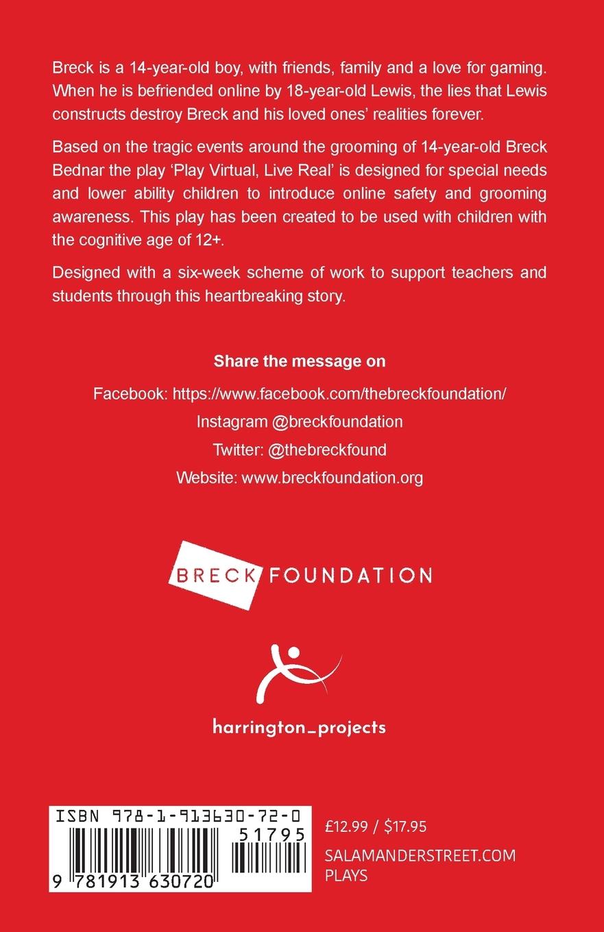 Rückseitencover Play Virtual, Live Real