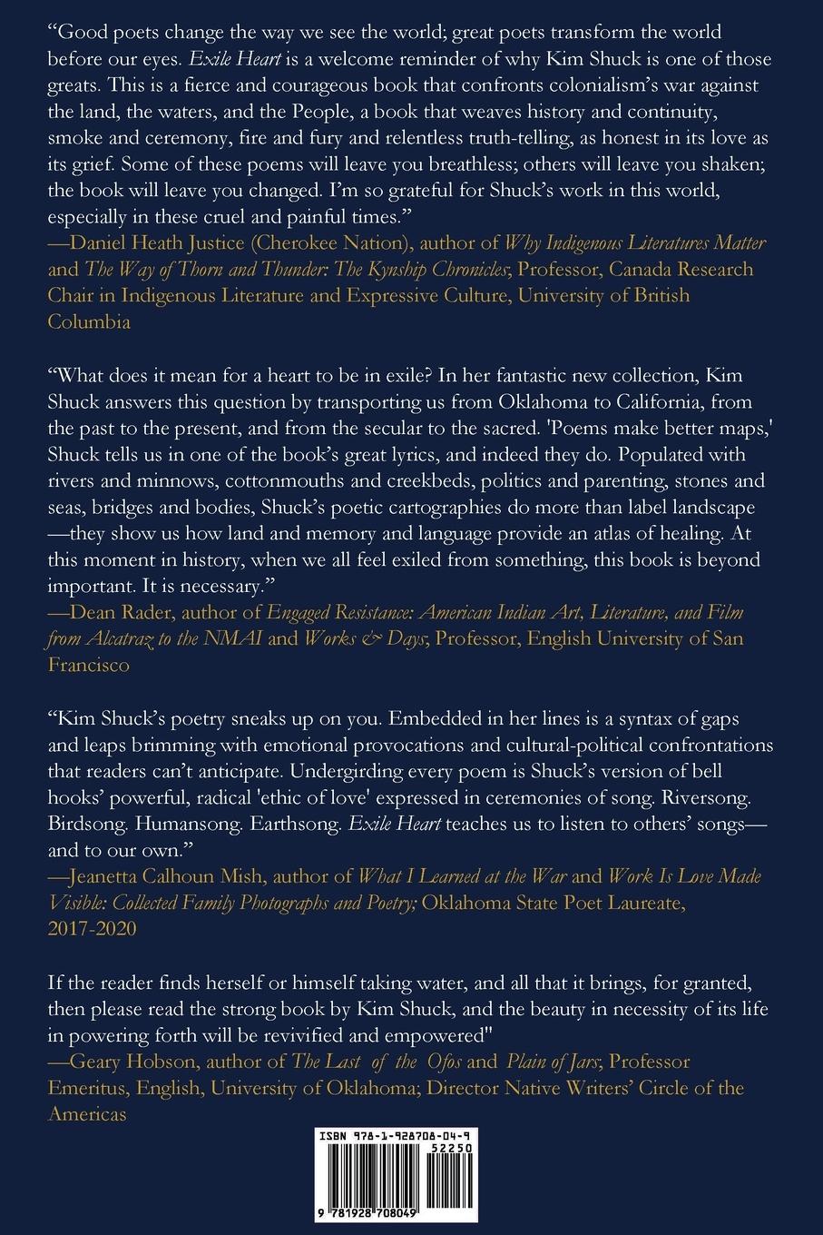 Rückseitencover Exile Heart