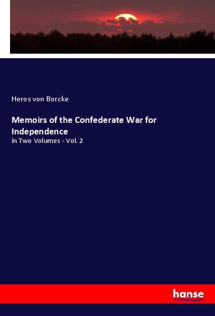 Vorderes Coverbild Memoirs of the Confederate War for Independence