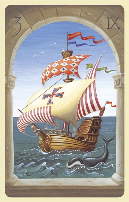 Beispielinhalt (Bild) Mystisches Lenormand - Karten