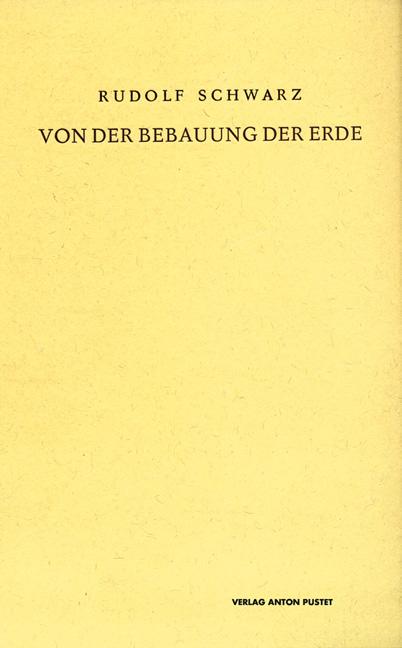 Vorderes Coverbild Von der Bebauung der Erde