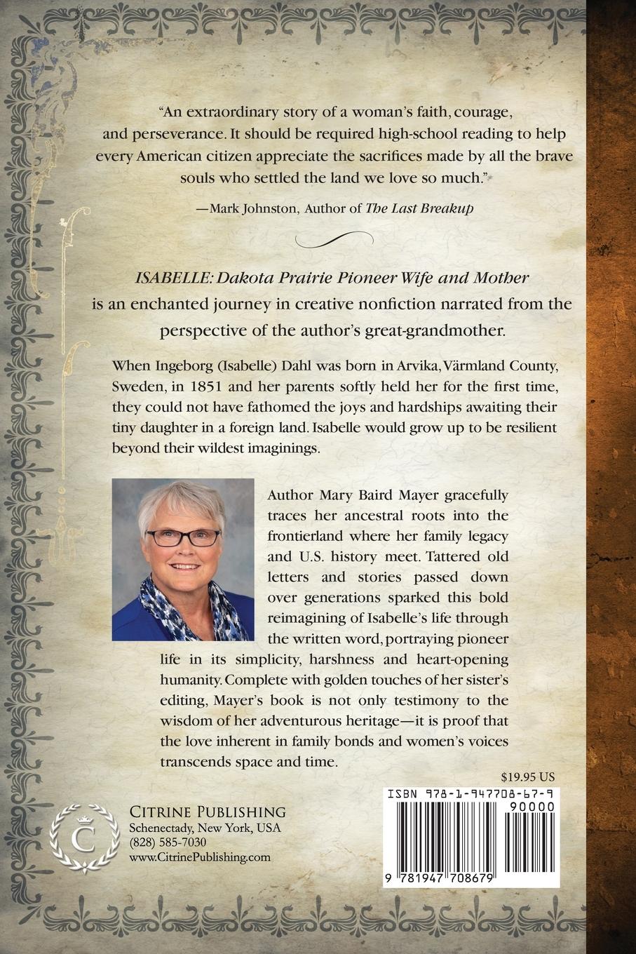 Rückseitencover Isabelle