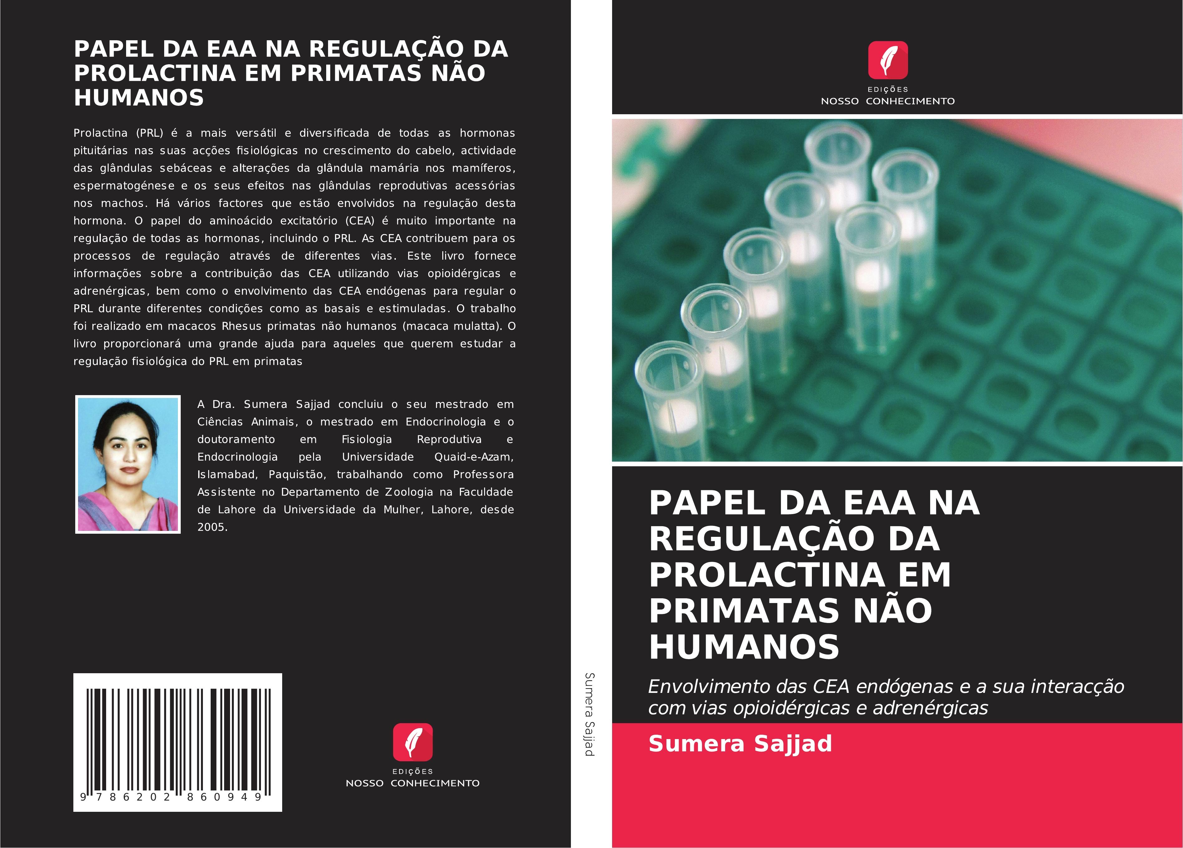 Vorderes Coverbild PAPEL DA EAA NA REGULAÇÃO DA PROLACTINA EM PRIMATAS NÃO HUMANOS