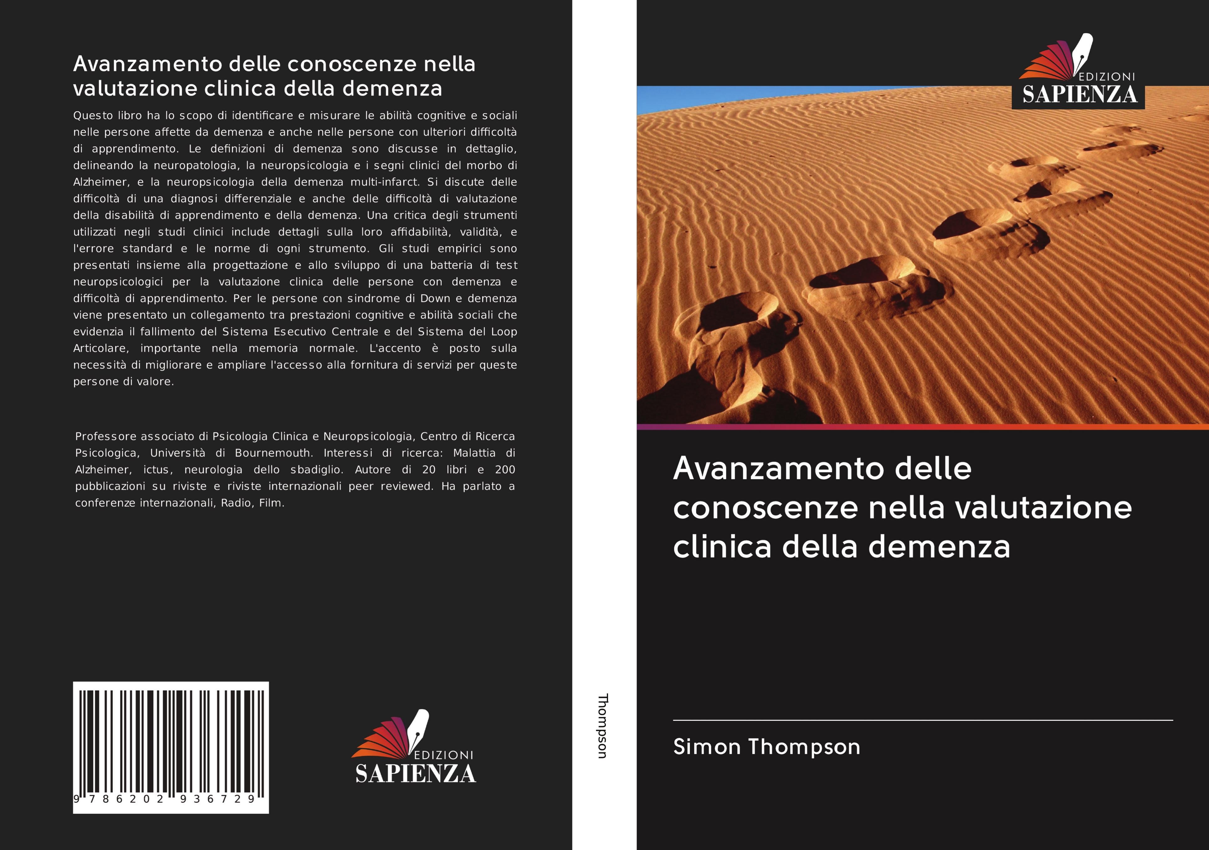 Vorderes Coverbild Avanzamento delle conoscenze nella valutazione clinica della demenza