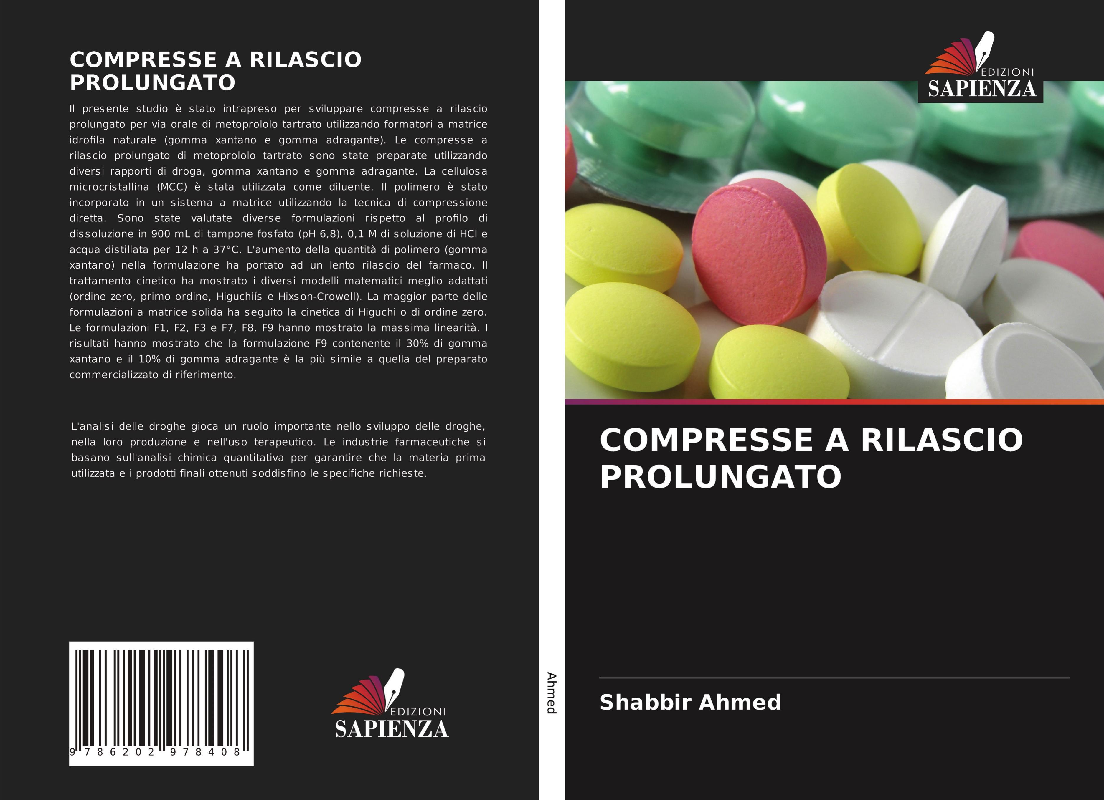 Vorderes Coverbild COMPRESSE A RILASCIO PROLUNGATO