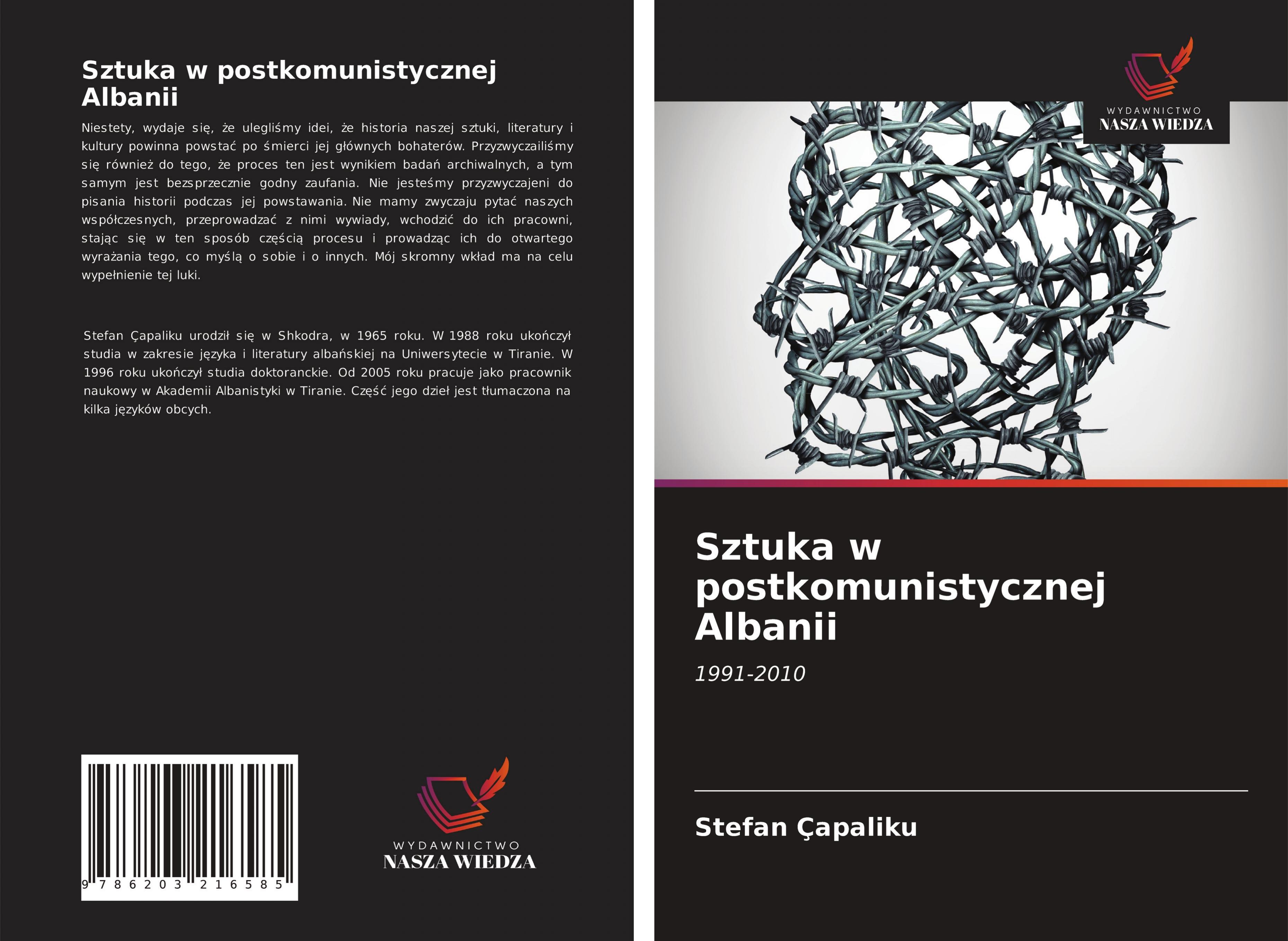 Vorderes Coverbild Sztuka w postkomunistycznej Albanii