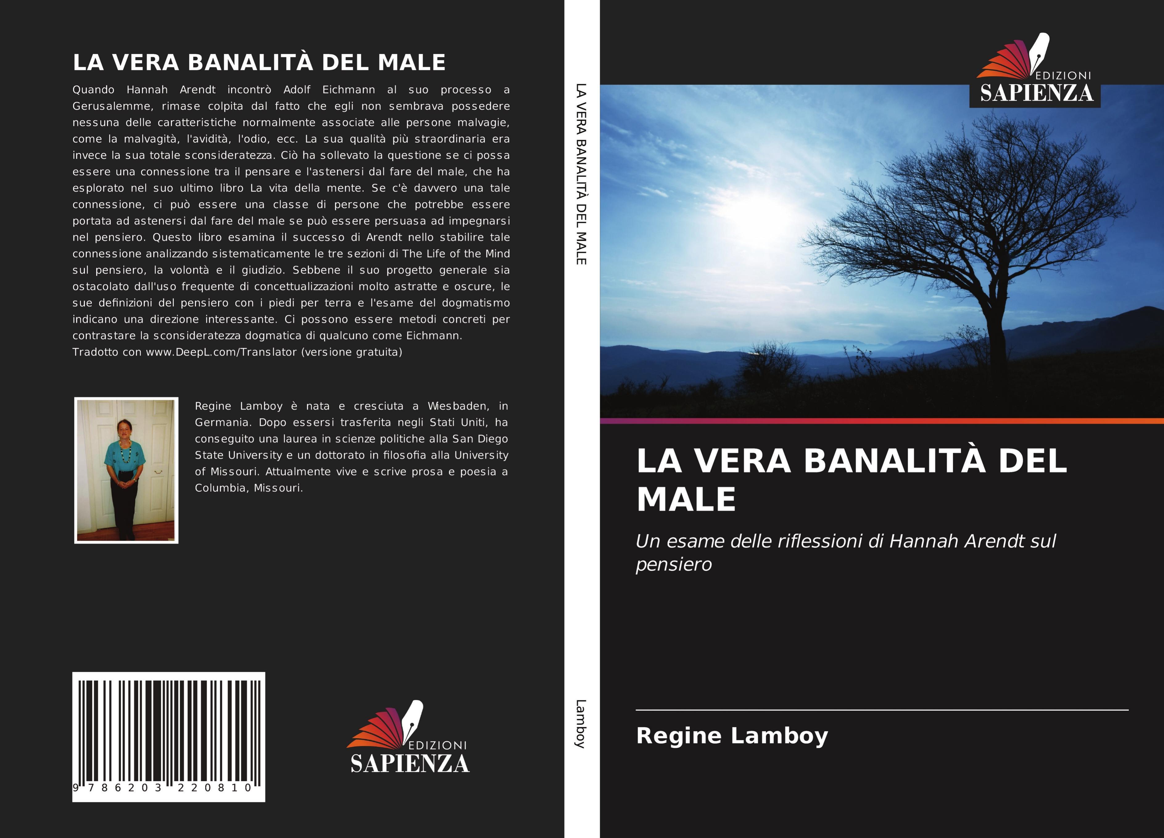 Vorderes Coverbild LA VERA BANALITÀ DEL MALE