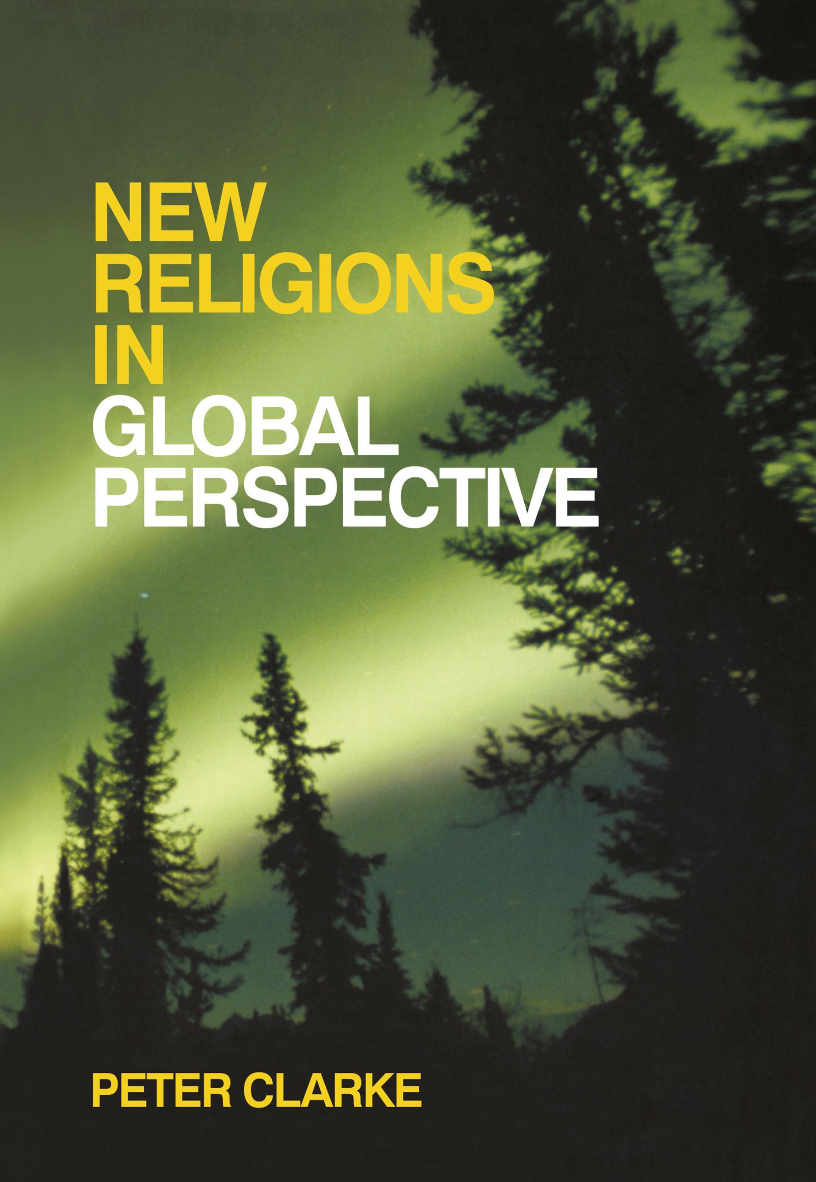Vorderes Coverbild New Religions in Global Perspective