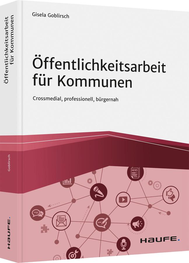 Vorderes Coverbild Öffentlichkeitsarbeit für Kommunen