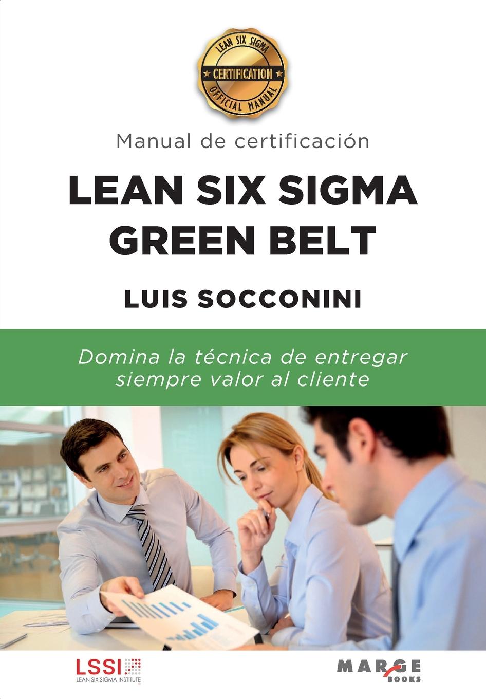 Vorderes Coverbild Lean Six Sigma Green Belt. Manual de certificación