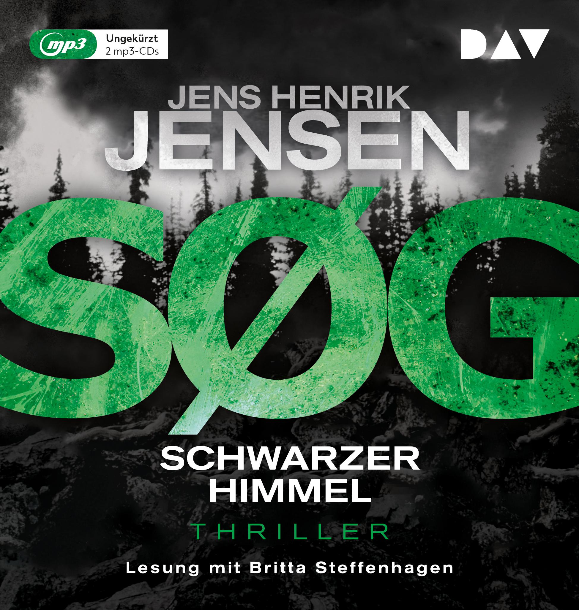 Vorderes Coverbild SØG. Schwarzer Himmel. Ein Nina-Portland-Thriller (Teil 2)