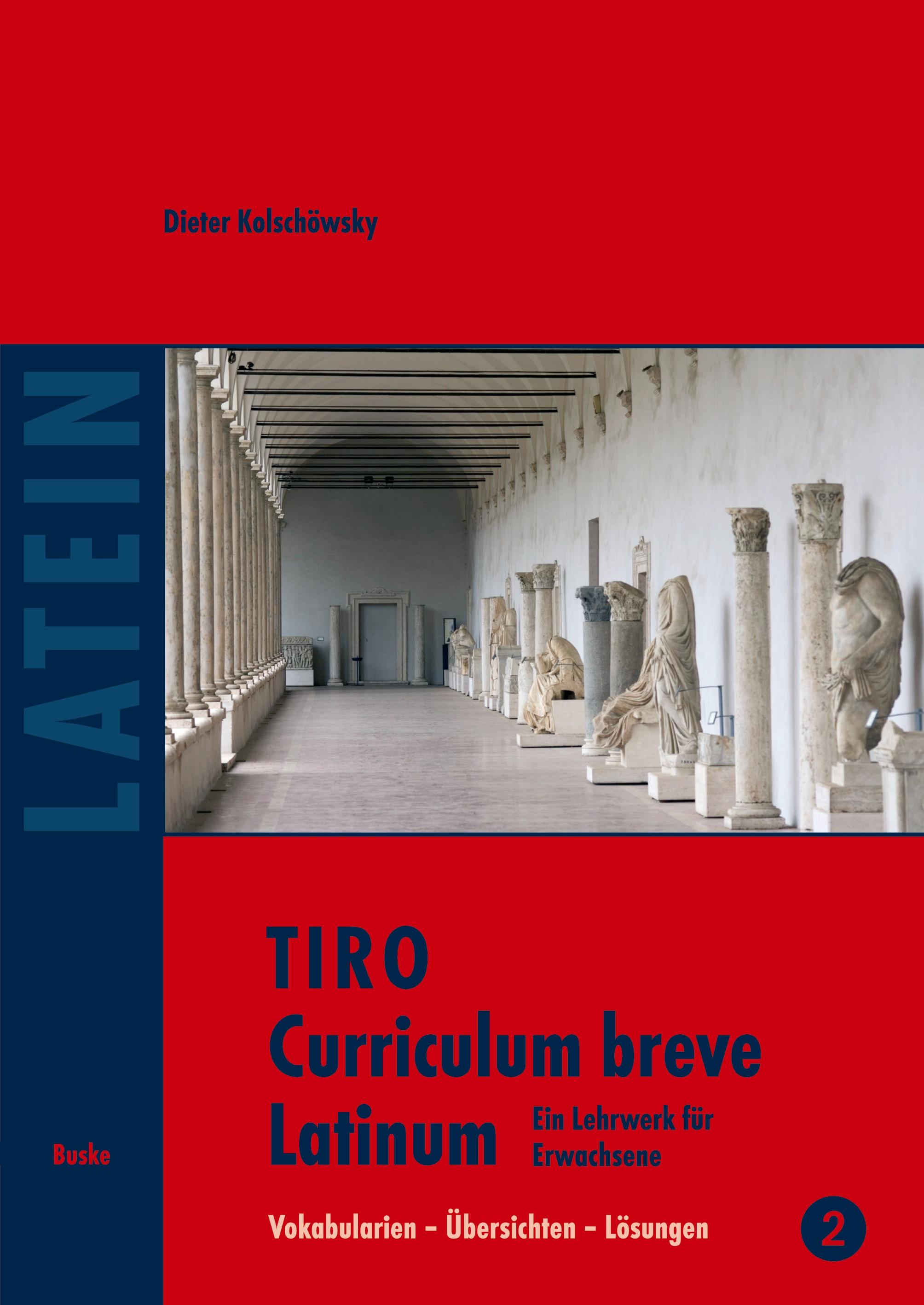 Vorderes Coverbild TIRO Curriculum breve Latinum (2)