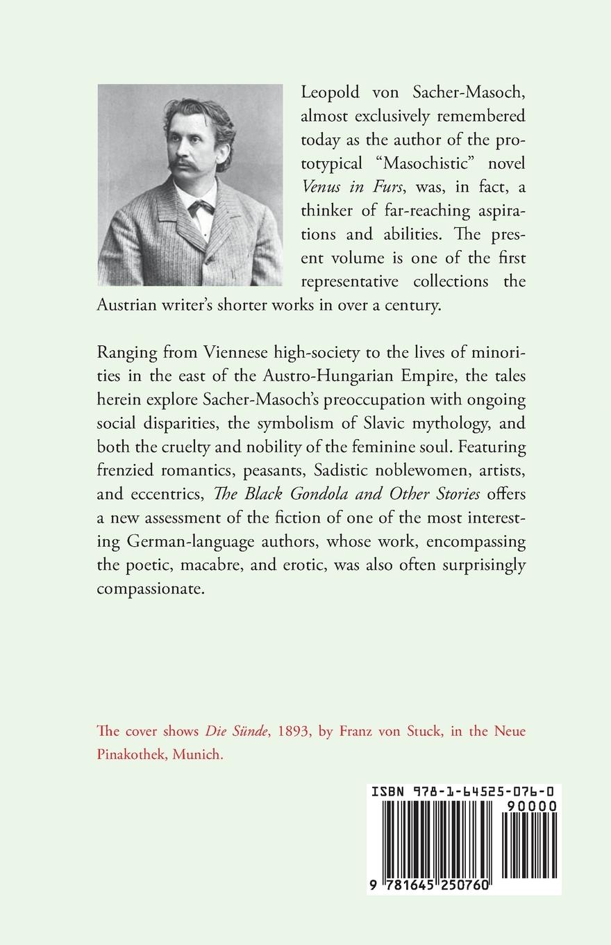 Rückseitencover The Black Gondola and Other Stories