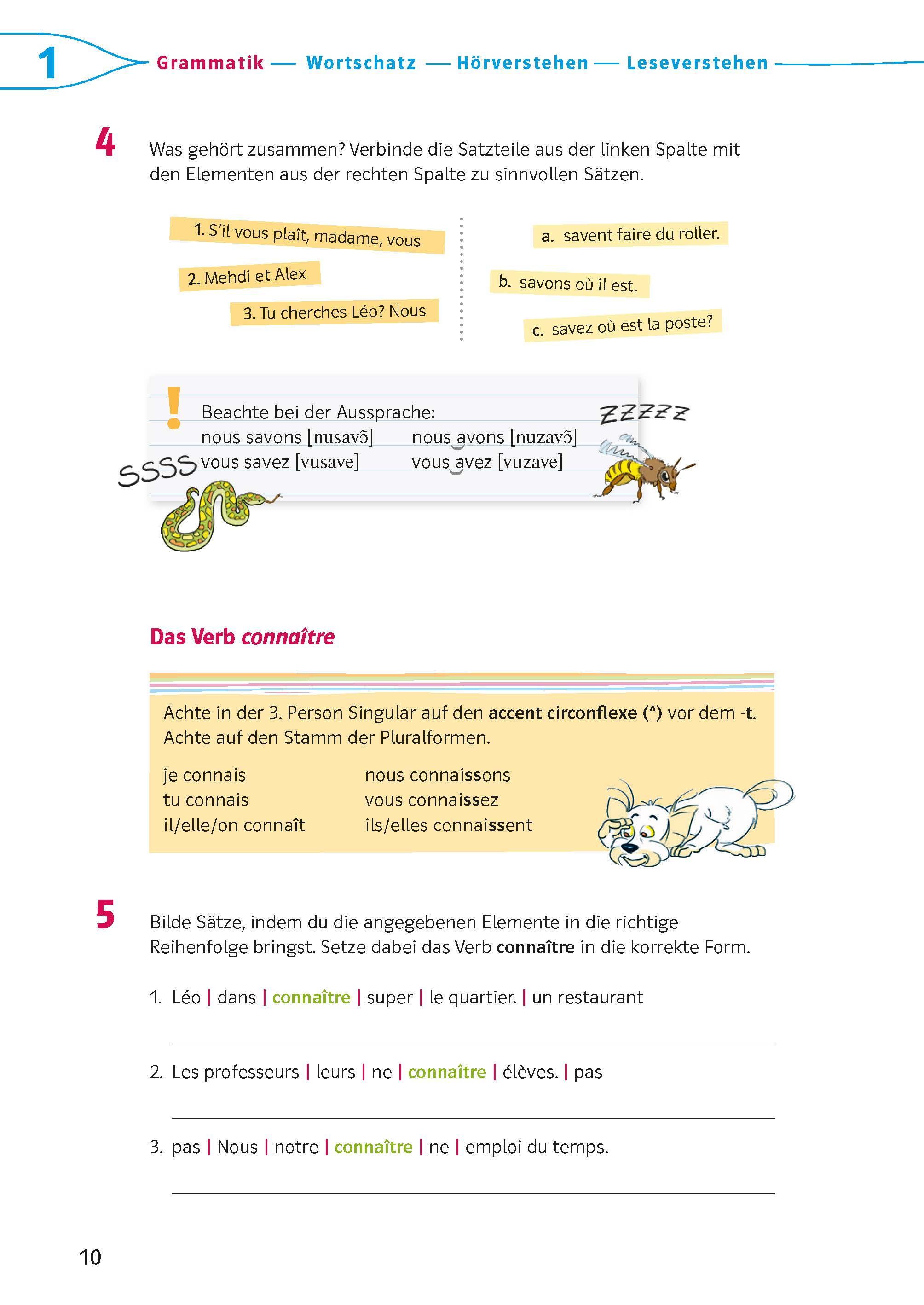 Beispielinhalt (Bild) Découvertes 2 Bayern (ab 2017) - Das Trainingsbuch zum Schulbuch 2. Lernjahr