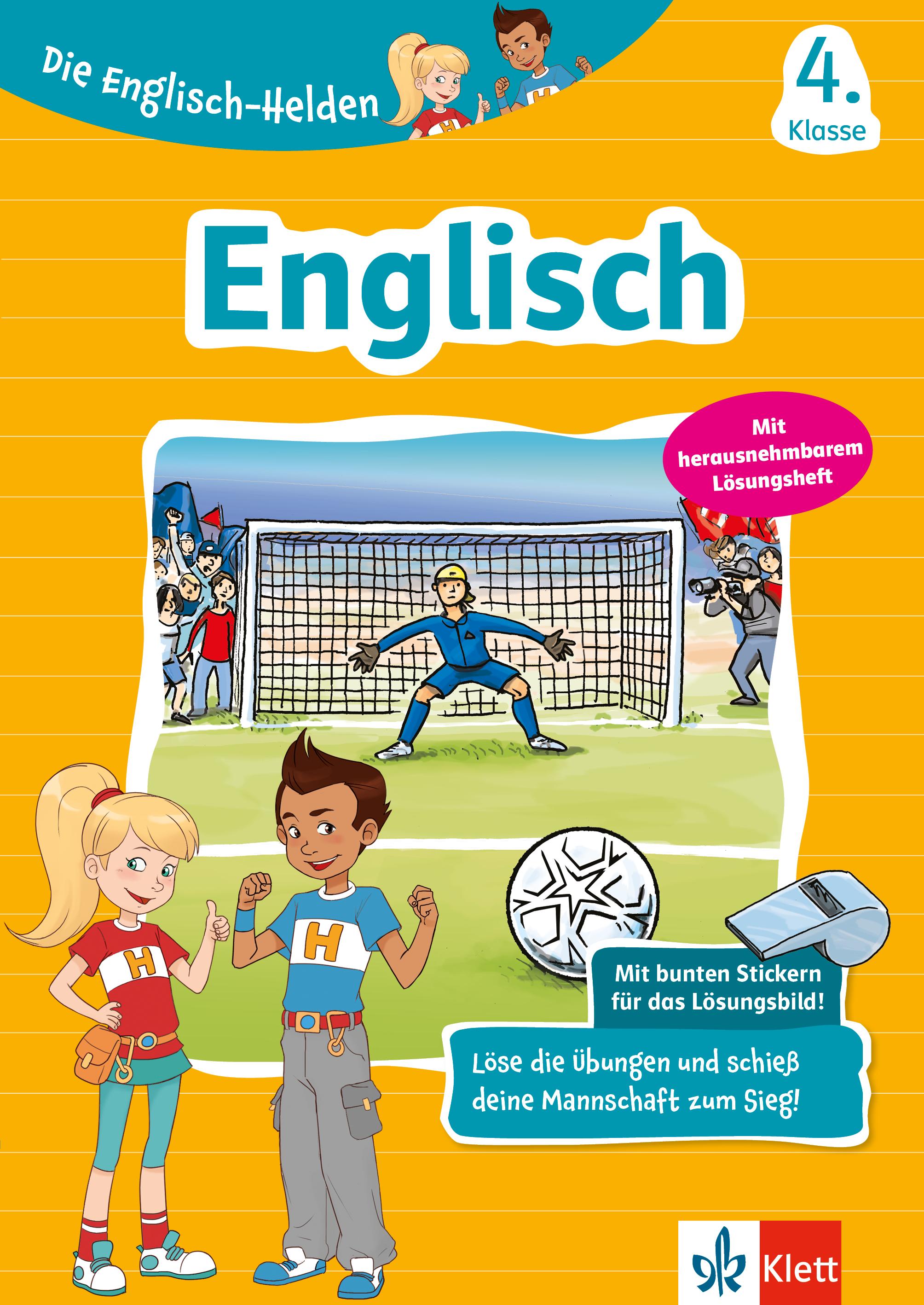 Vorderes Coverbild Die Englisch-Helden 4. Klasse