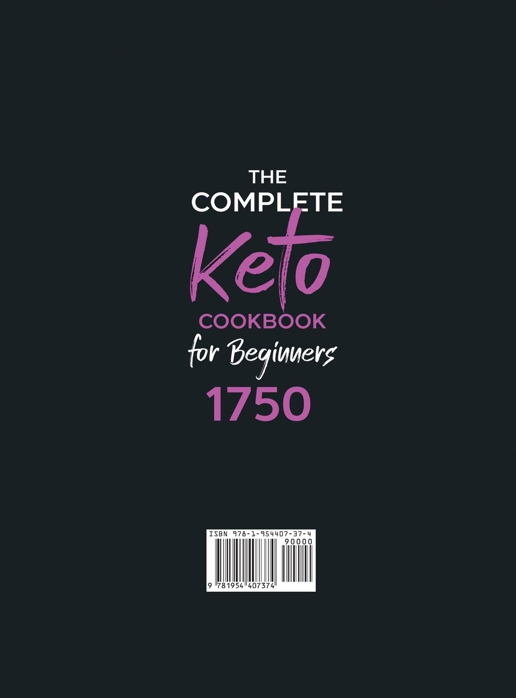 Rückseitencover The Complete Keto Cookbook for Beginners