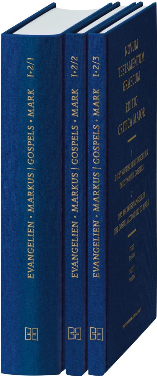 Vorderes Coverbild ECM I/2. Markusevangelium. Gesamtband