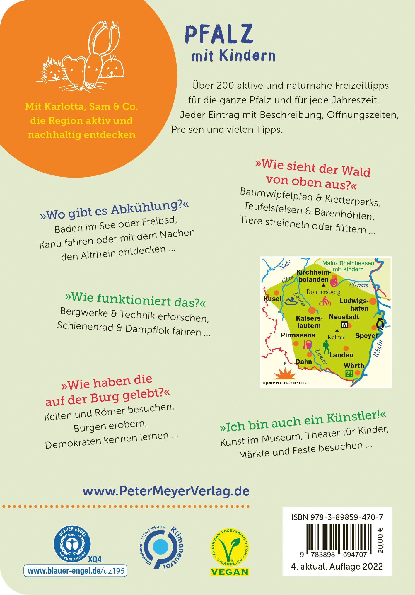 Rückseitencover Pfalz mit Kindern