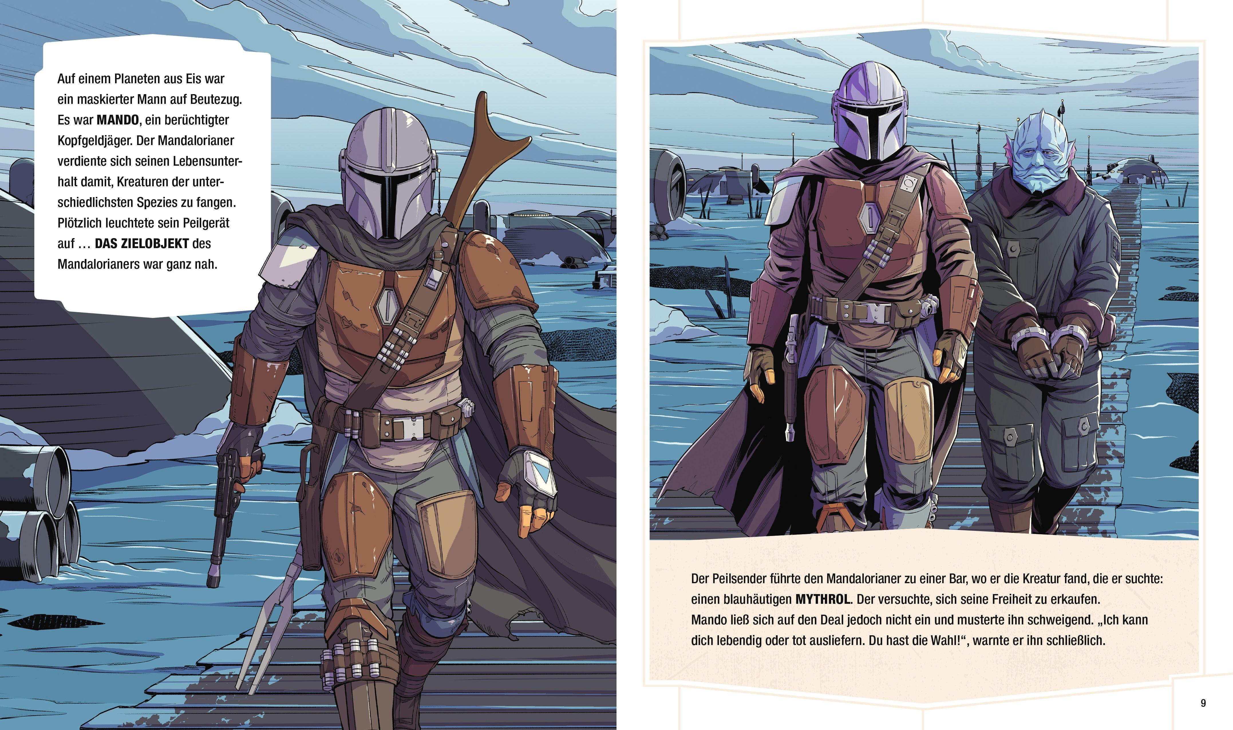 Beispielinhalt (Bild) Star Wars The Mandalorian: Das ist der Weg - Die Geschichte der 1. Staffel