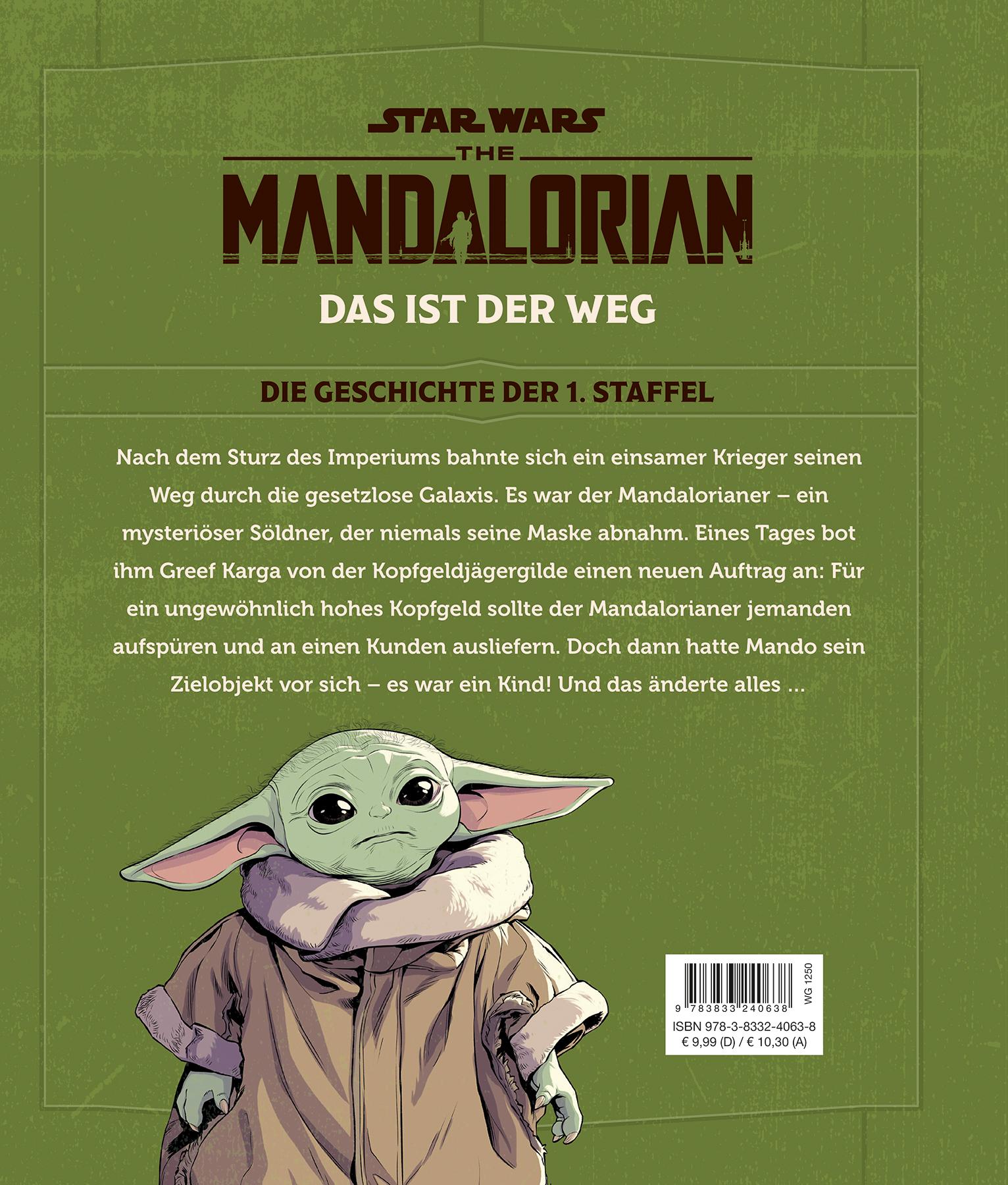 Rückseitencover Star Wars The Mandalorian: Das ist der Weg - Die Geschichte der 1. Staffel