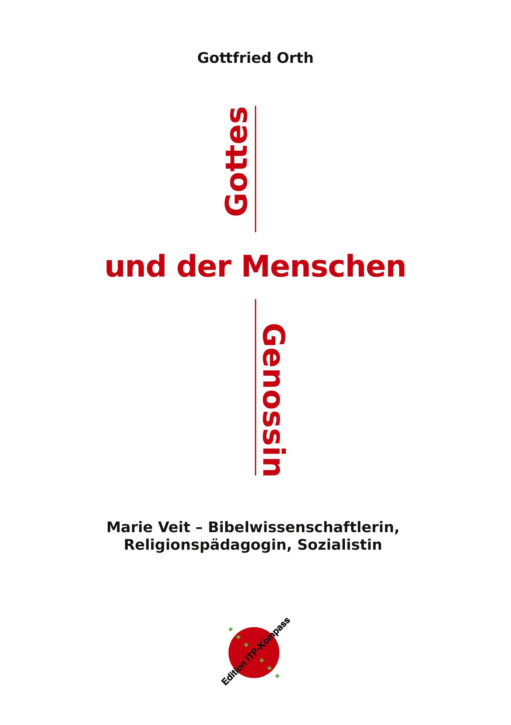 Vorderes Coverbild Gottes und der Menschen Genossin