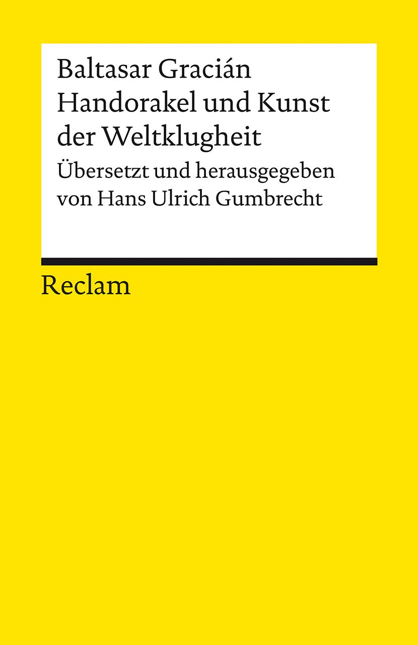 Vorderes Coverbild Handorakel und Kunst der Weltklugheit