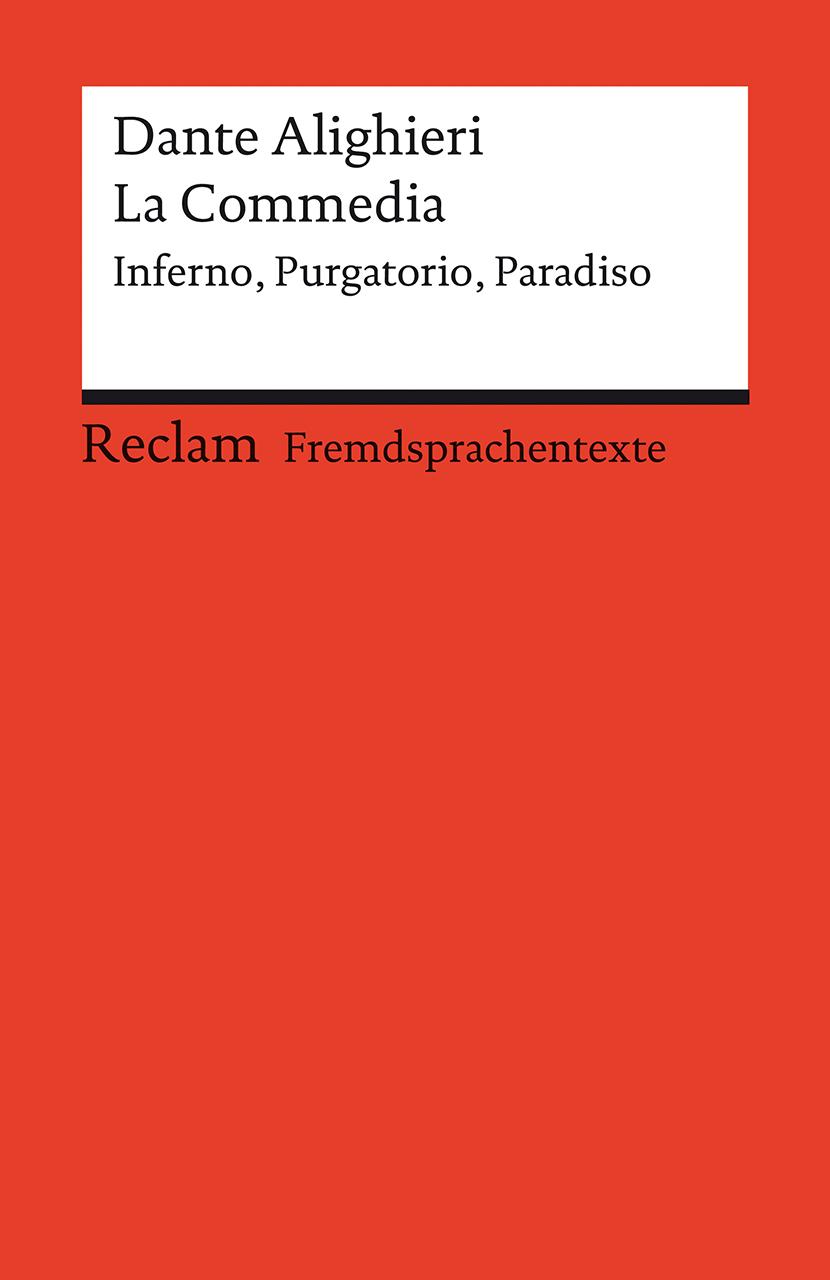Vorderes Coverbild La Commedia. Inferno - Purgatorio - Paradiso