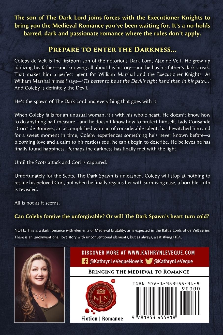 Rückseitencover The Dark Spawn