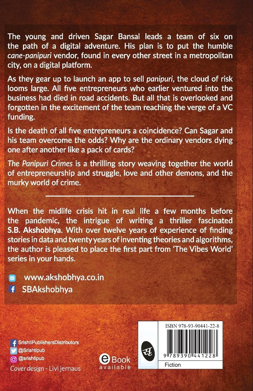 Rückseitencover The Panipuri Crimes