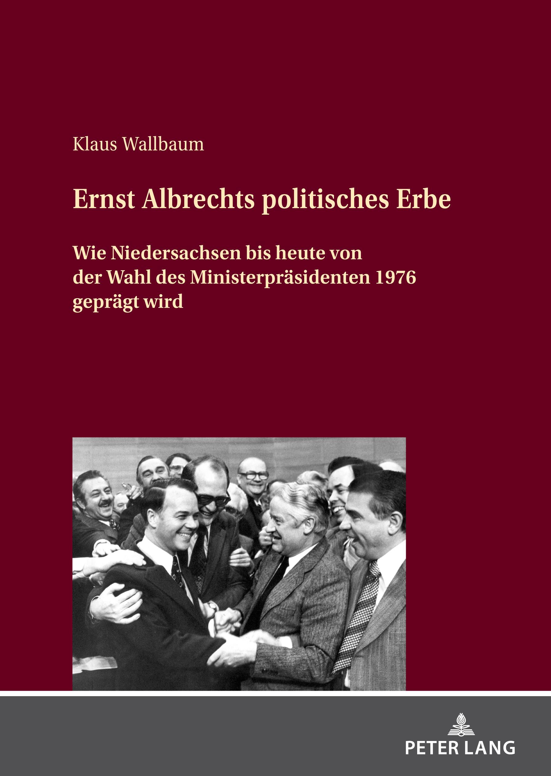 Vorderes Coverbild Ernst Albrechts politisches Erbe