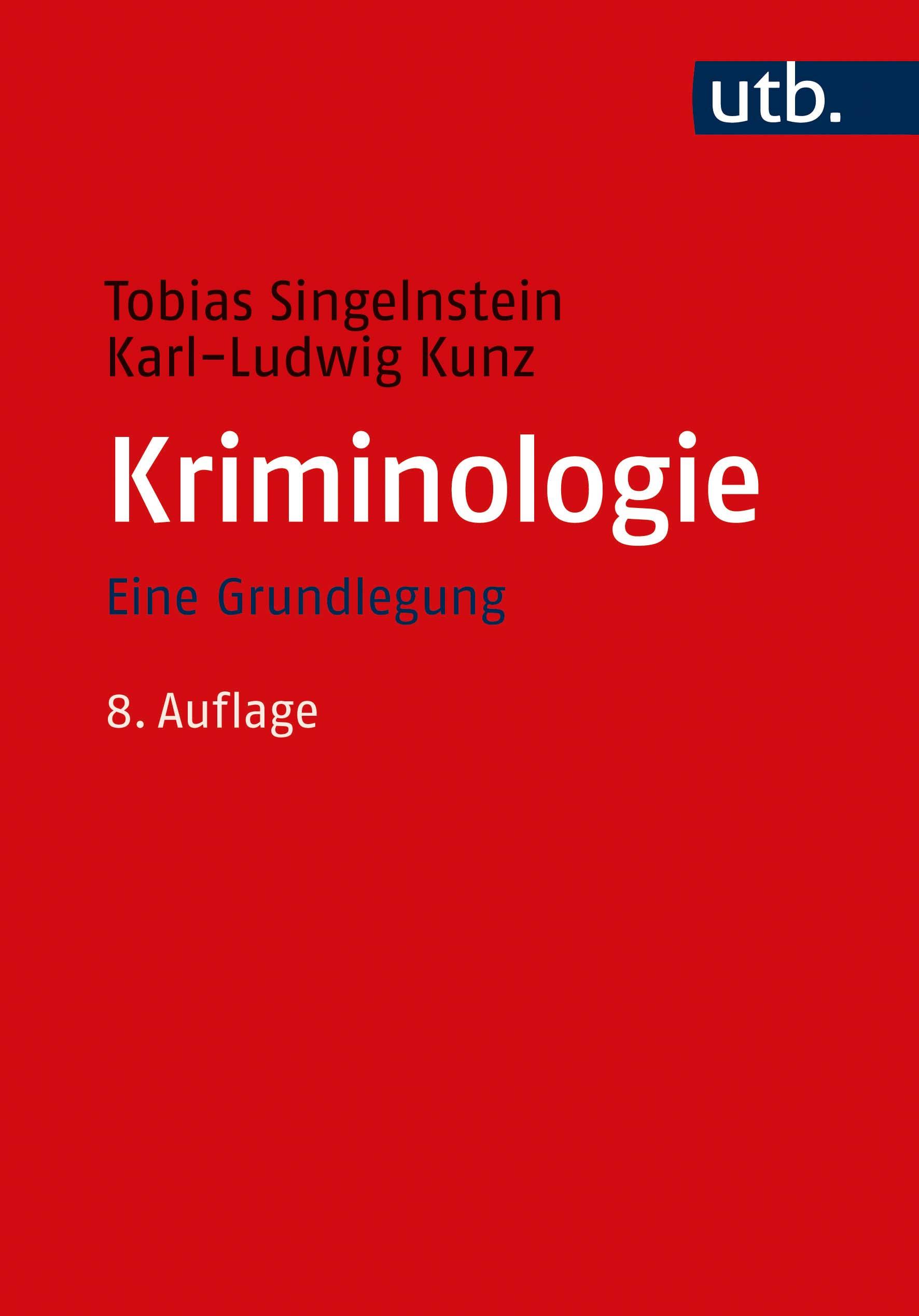 Vorderes Coverbild Kriminologie