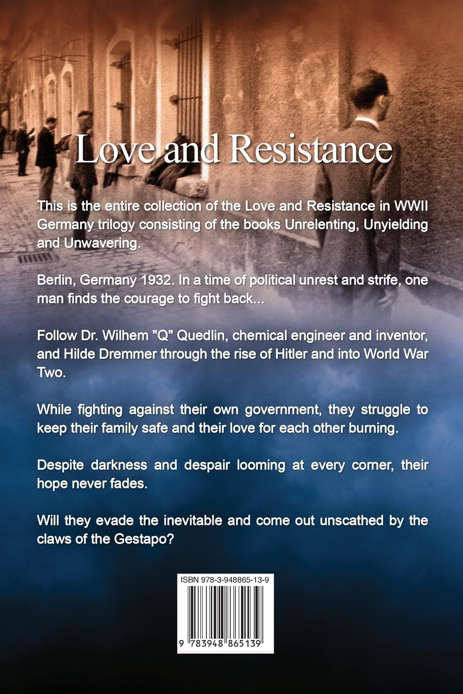 Rückseitencover Love and Resistance in WWII Germany