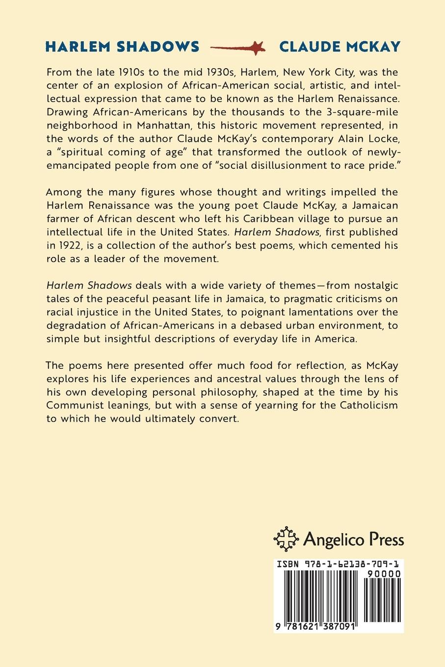 Rückseitencover Harlem Shadows