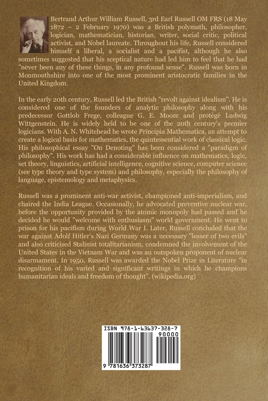 Rückseitencover Proposed Roads to Freedom