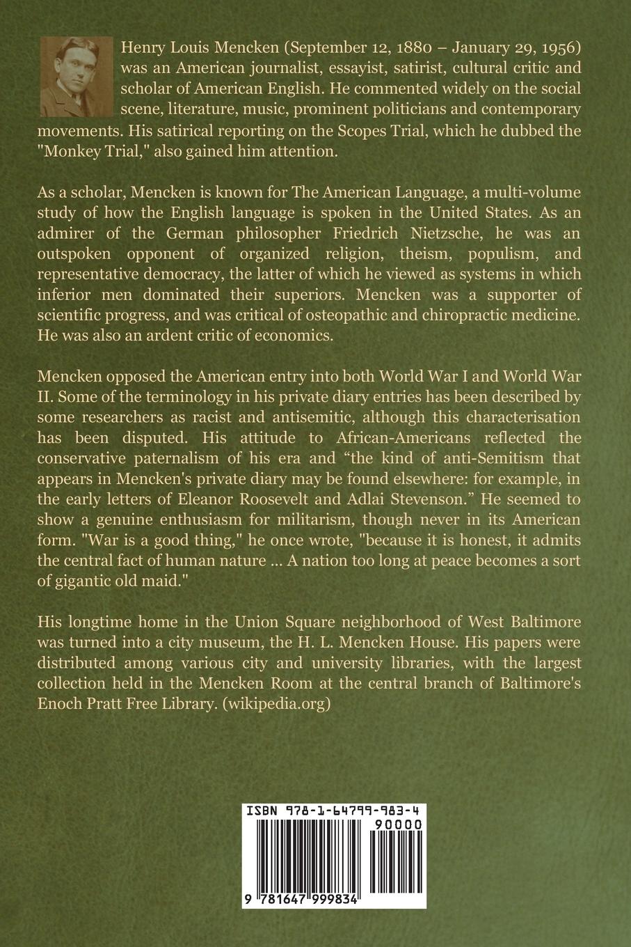 Rückseitencover A Book of Burlesques