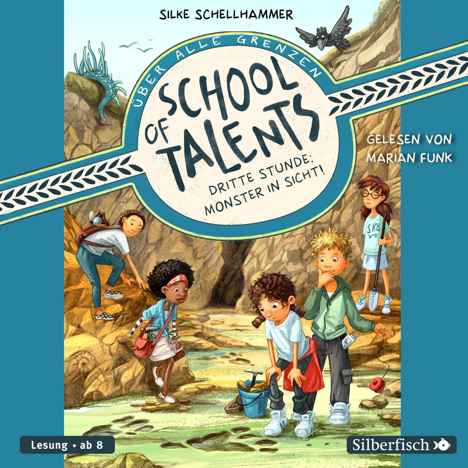 Vorderes Coverbild School of Talents 3: Dritte Stunde: Monster in Sicht!