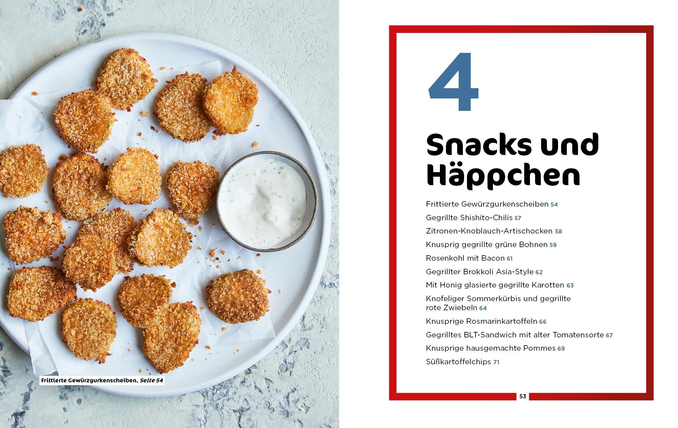 Beispielinhalt (Bild) Ninja Foodi Grill & Heißluftfritteuse