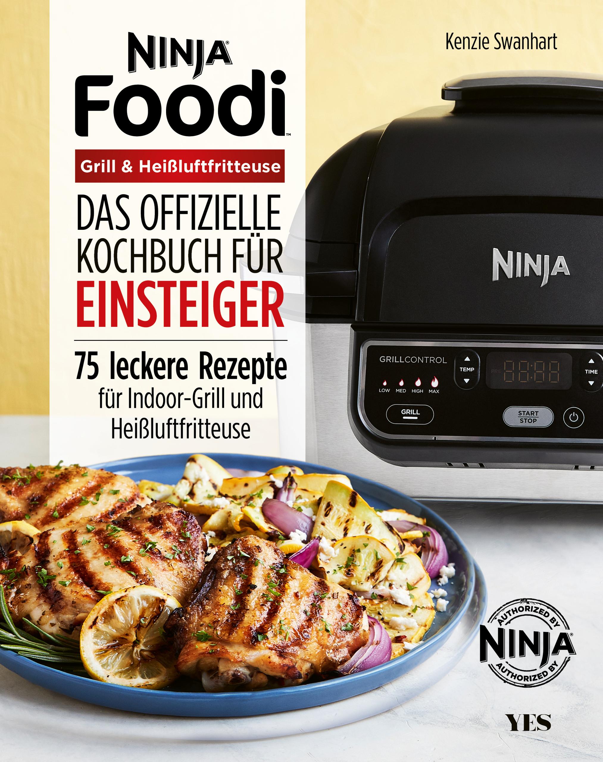 Vorderes Coverbild Ninja Foodi Grill & Heißluftfritteuse