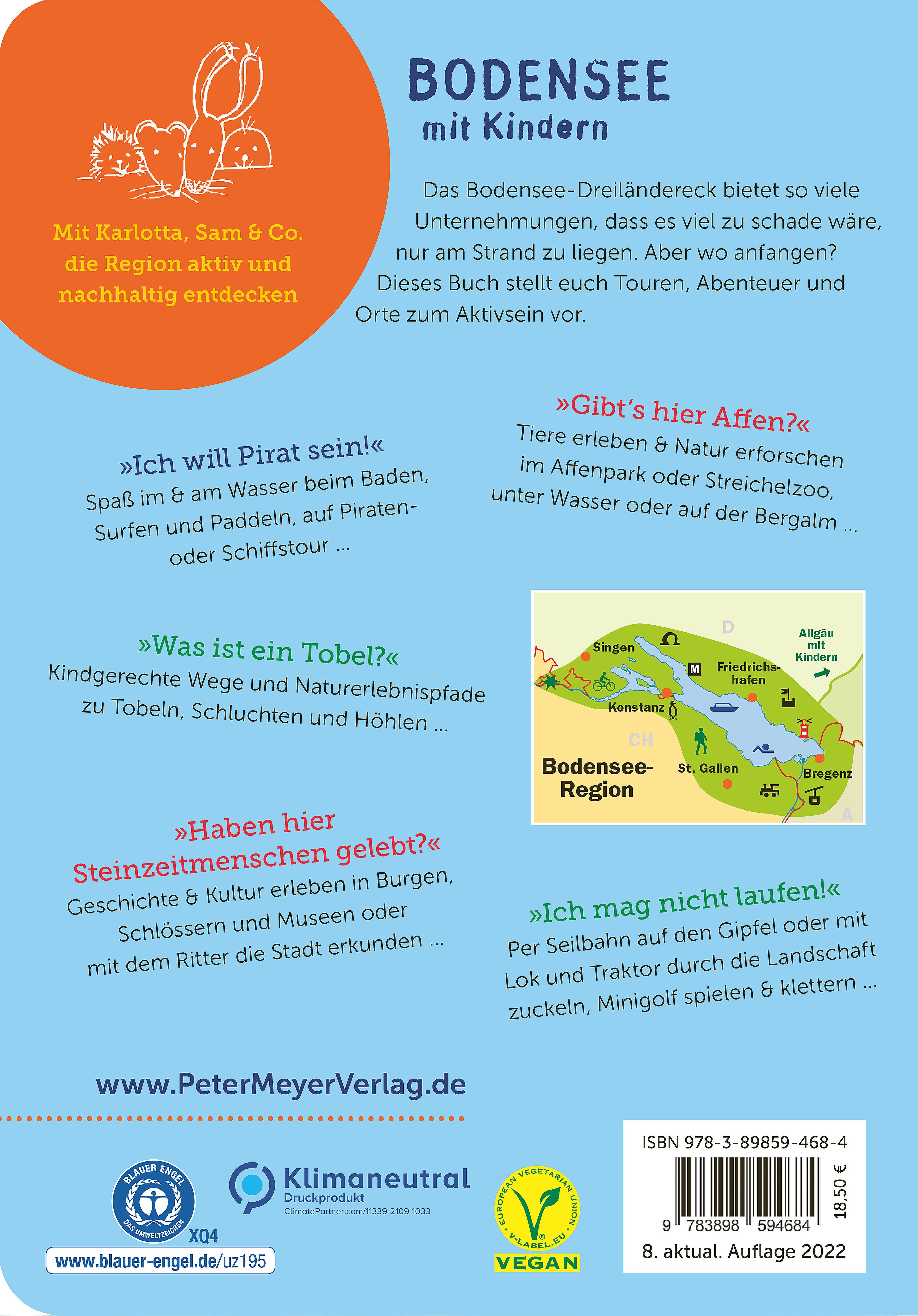 Rückseitencover Bodensee mit Kindern