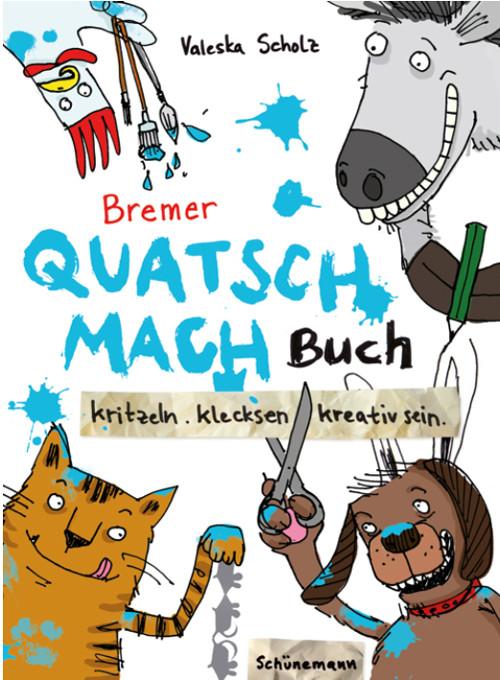 Vorderes Coverbild Bremer Quatsch-Mach-Buch