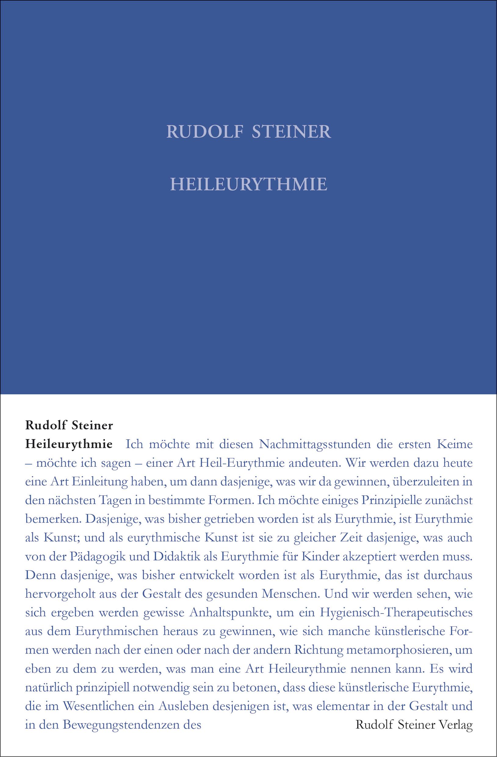 Vorderes Coverbild Heileurythmie