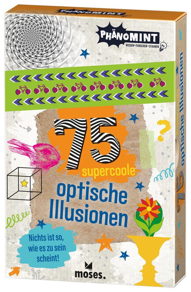 Vorderes Coverbild PhänoMINT 75 supercoole optische Illusionen