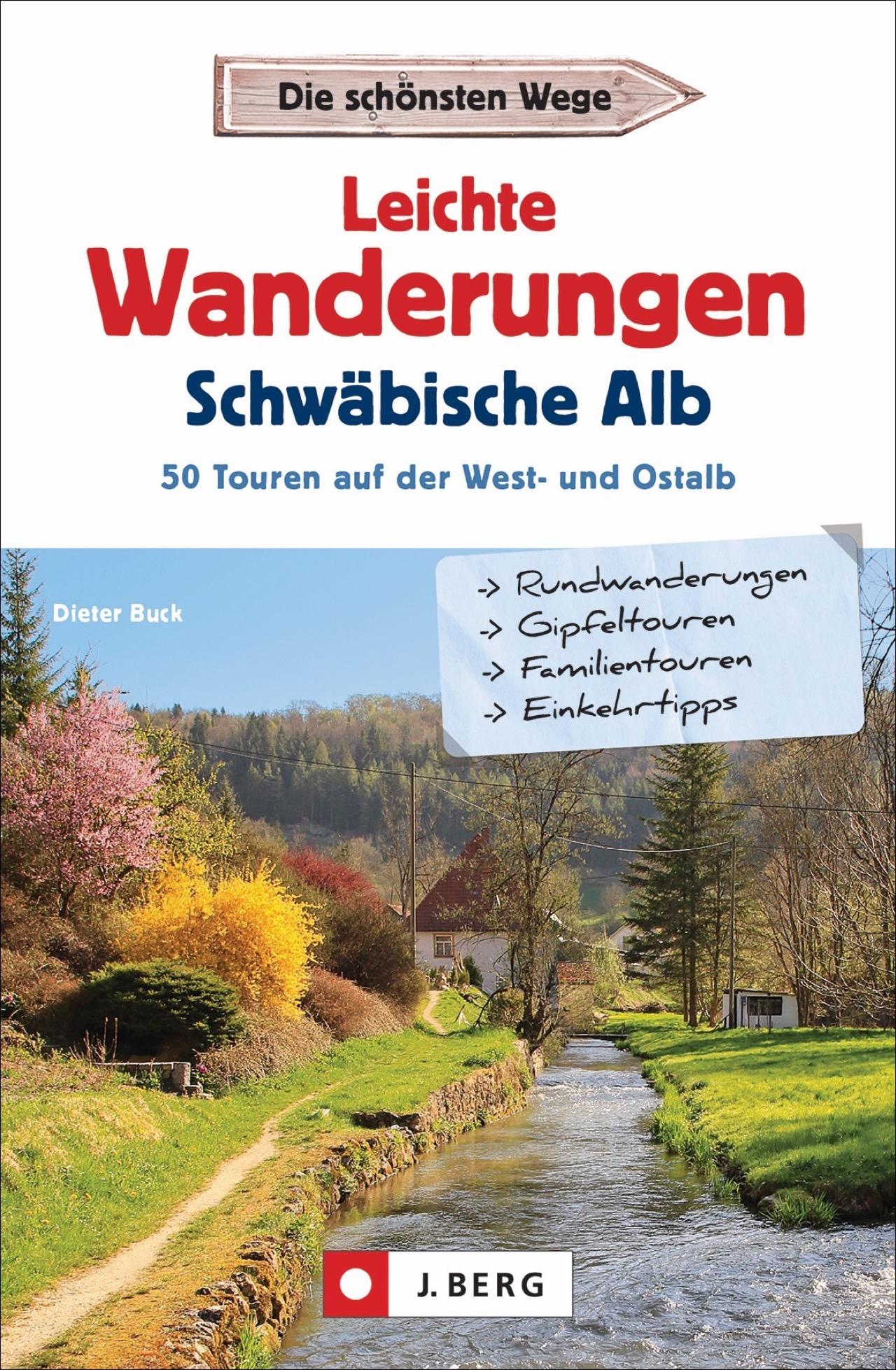Vorderes Coverbild Leichte Wanderungen Schwäbische Alb