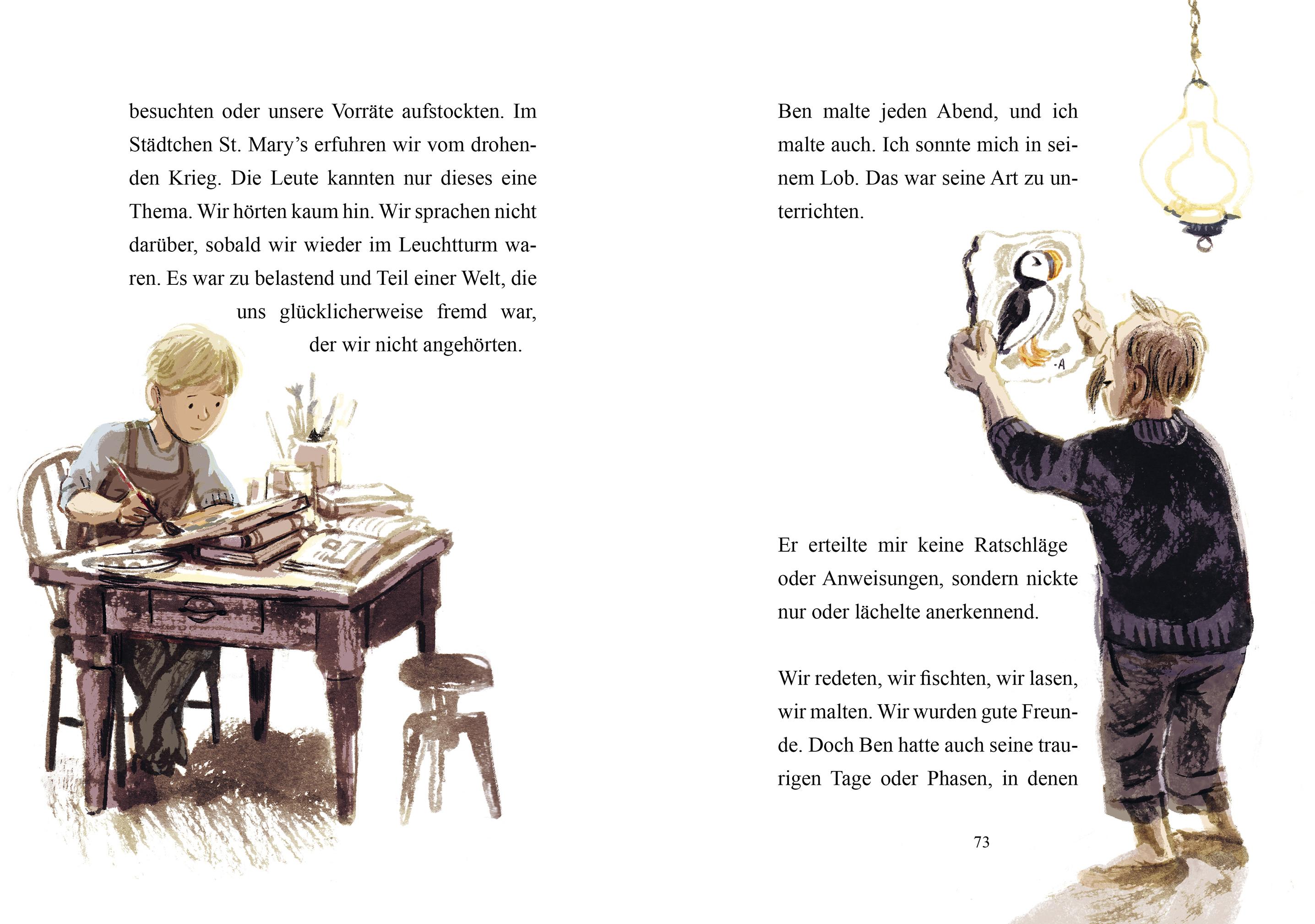 Beispielinhalt (Bild) Der Leuchtturmwärter und ich