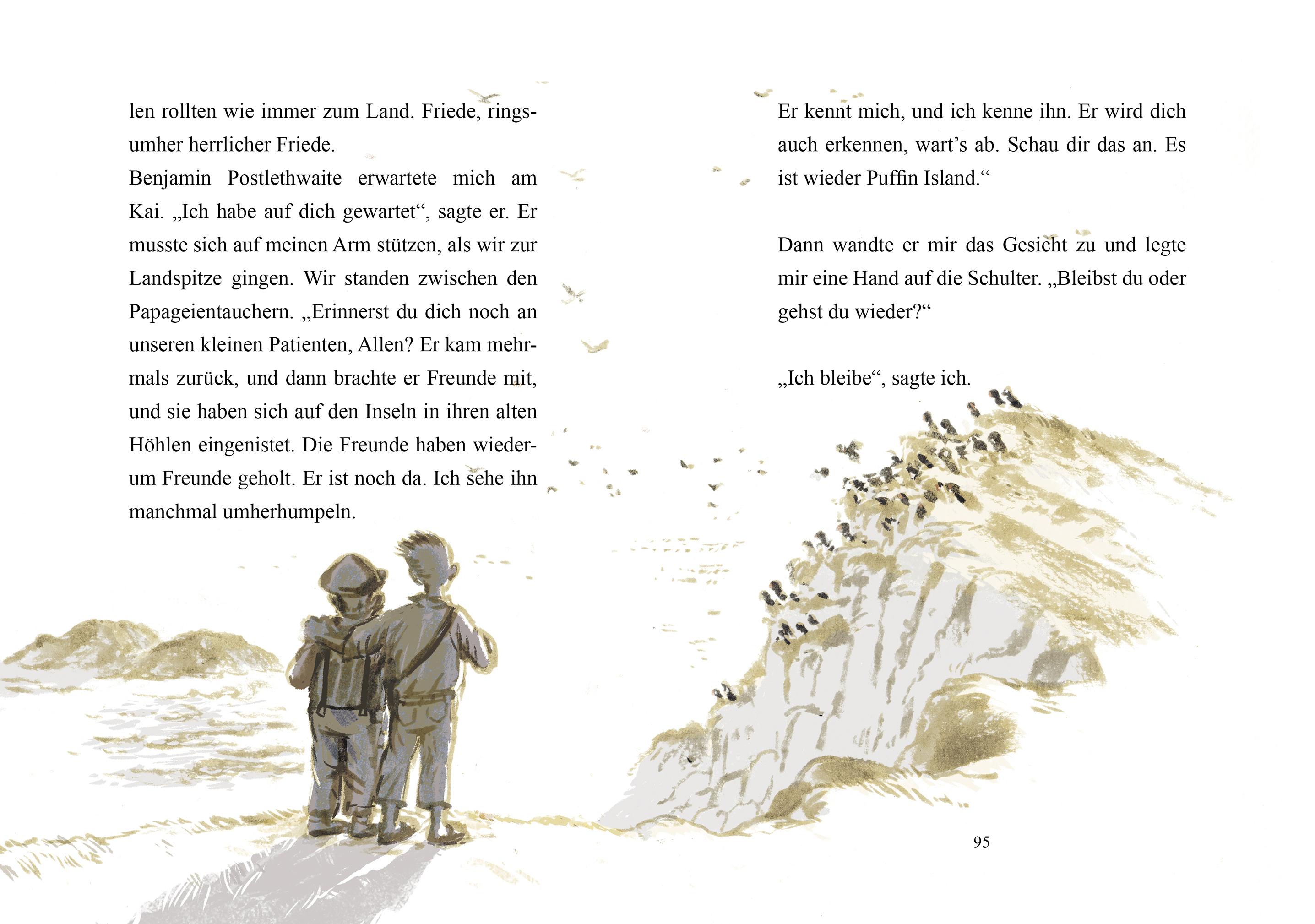 Beispielinhalt (Bild) Der Leuchtturmwärter und ich