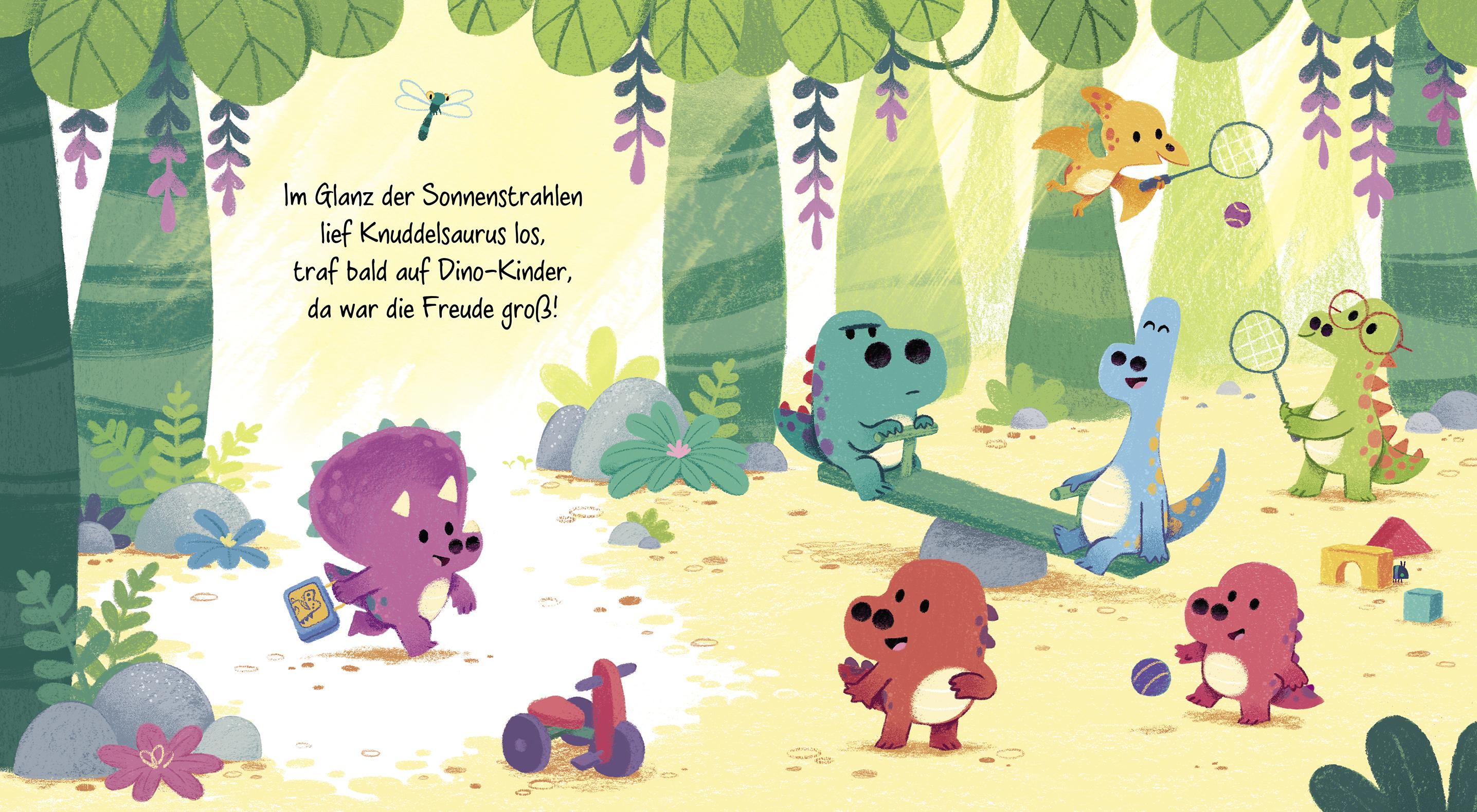 Beispielinhalt (Bild) Der Knuddelsaurus
