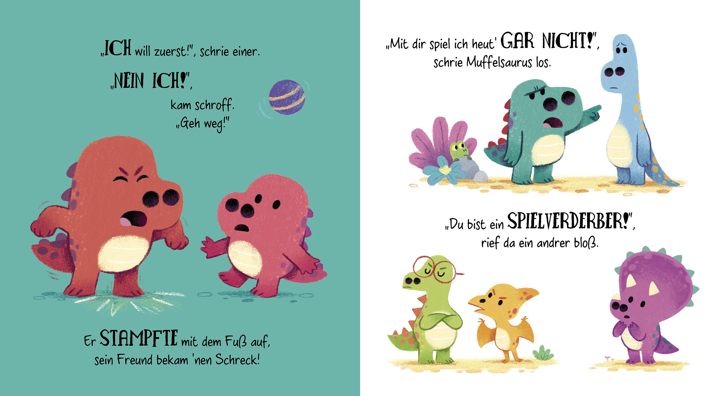 Beispielinhalt (Bild) Der Knuddelsaurus