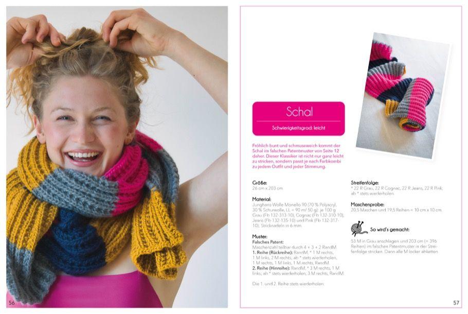 Beispielinhalt (Bild) Das große Strickmuster 1x1
