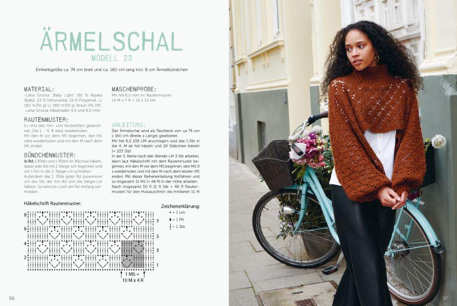 Beispielinhalt (Bild) Mützen und Accessoires im Streetstyle Look häkeln